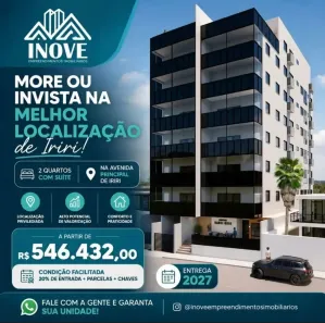 Apartamento com 2 Quartos à venda, 60m² no Iriri, Anchieta