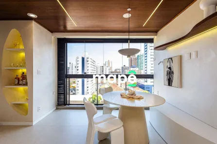Apartamento com 1 Quarto para alugar, 83m² no Boqueirão, Santos