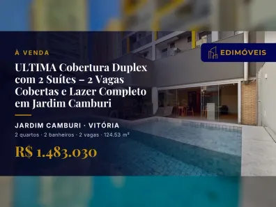 Apartamento com 2 Quartos à venda, 124m² no Jardim Camburi, Vitória