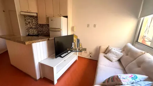 Flat com 1 Quarto para alugar, 40m² no Pinheiros, São Paulo
