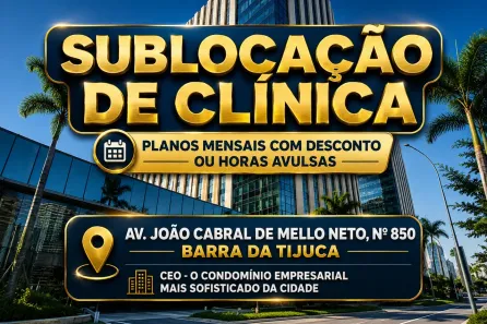Consultório para alugar, 36m² no Barra da Tijuca, Rio de Janeiro