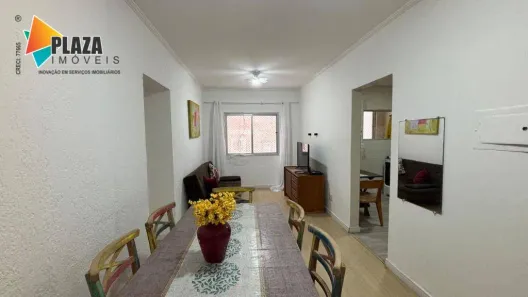 Apartamento com 2 Quartos para alugar, 82m² no Aviação, Praia Grande