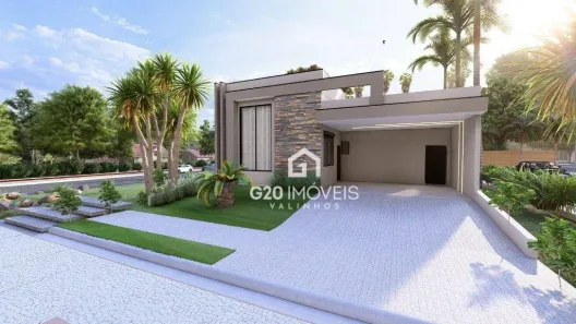 Casa de Condomínio com 3 Quartos à venda, 221m² no Parque Brasil 500, Paulínia