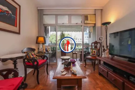 Apartamento com 2 Quartos à venda, 90m² no Laranjeiras, Rio de Janeiro