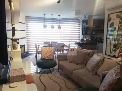 Apartamento com 1 Quarto à venda, 92m² no Campestre, Santo André