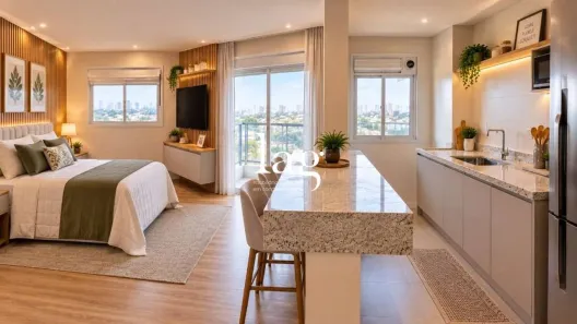 Apartamento com 1 Quarto à venda, 37m² no Jardim Portal da Colina, Sorocaba