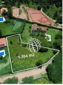 Lote/Terreno à venda, 1394m² no Bairro Canedos, Piracaia