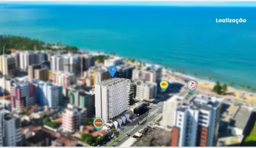Apartamento com 1 Quarto à venda, 54m² no Jatiúca, Maceió