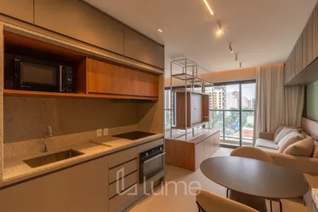 Apartamento com 1 Quarto para alugar, 42m² no Cambuí, Campinas