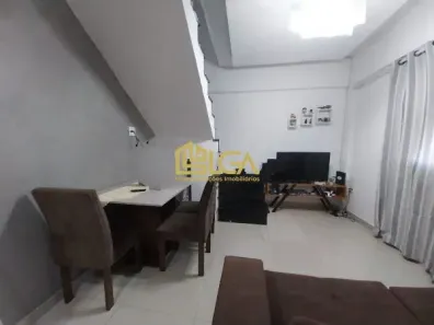 Apartamento com 2 Quartos para venda ou aluguel, 49m² no Parque São Vicente, São Vicente