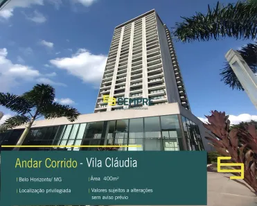Sala Comercial à venda, 400m² no Vila Cláudia, São Paulo