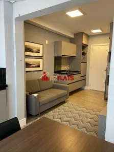 Flat com 1 Quarto para alugar, 35m² no Brooklin Paulista, São Paulo