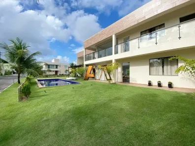 Casa de Condomínio com 5 Quartos à venda, 350m² no Guarajuba (Monte Gordo), Camaçari