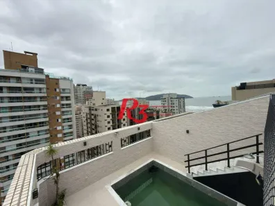 Cobertura com 3 Quartos à venda, 357m² no Pompéia, Santos