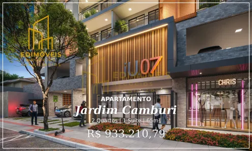 Apartamento com 2 Quartos à venda, 65m² no Jardim Camburi, Vitória