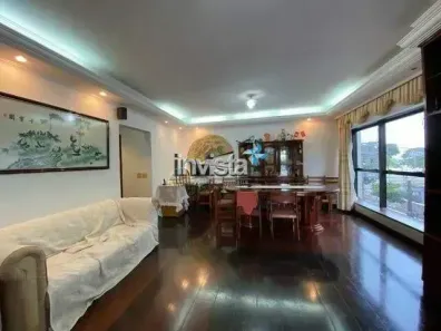 Apartamento com 3 Quartos à venda, 183m² no Gonzaga, Santos