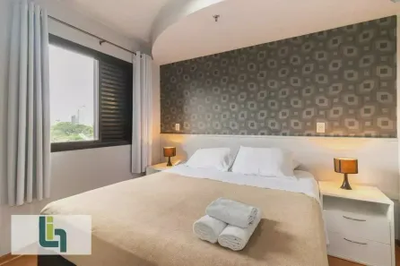 Flat com 1 Quarto à venda, 35m² no Brooklin Paulista, São Paulo