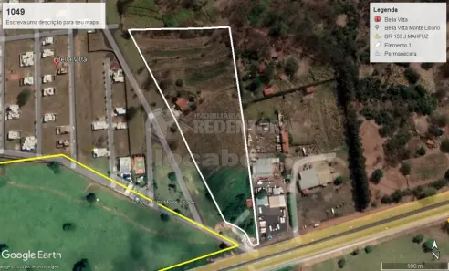 Lote/Terreno à venda, 36200m² no Residencial Bella Vittà Monte Líbano, Bady Bassitt