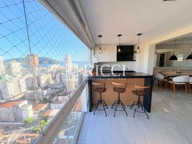 Apartamento com 3 Quartos à venda, 155m² no Embaré, Santos