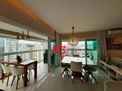 Apartamento com 3 Quartos à venda, 129m² no Gonzaga, Santos