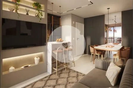 Apartamento com 2 Quartos à venda, 49m² no Capão Raso, Curitiba