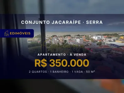 Apartamento com 2 Quartos à venda, 50m² no Conjunto Jacaraípe, Serra