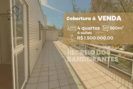 Cobertura com 4 Quartos à venda, 360m² no Recreio dos Bandeirantes, Rio de Janeiro