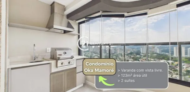 Apartamento com 2 Quartos à venda, 124m² no Alphaville Centro Industrial e Empresarial/Alphaville., Barueri