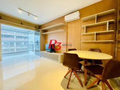 Apartamento com 1 Quarto à venda, 54m² no Embaré, Santos
