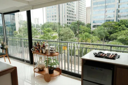 Apartamento com 1 Quarto à venda, 85m² no Cidade Monções, São Paulo