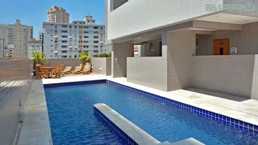 Apartamento com 2 Quartos para alugar, 91m² no Gonzaga, Santos