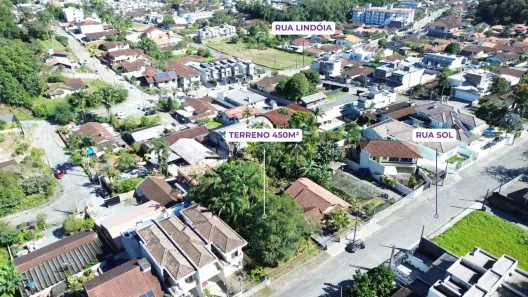 Lote/Terreno à venda, 450m² no Glória, Joinville