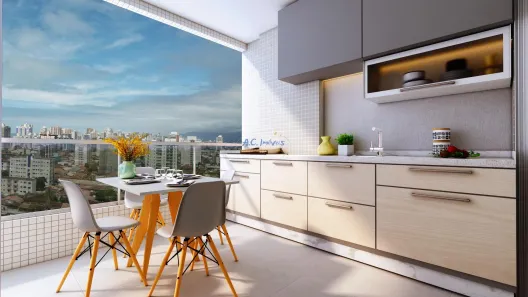 Apartamento com 2 Quartos à venda, 67m² no Aviação, Praia Grande