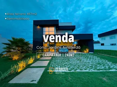 Casa de Condomínio com 4 Quartos à venda, 240m² no Cajupiranga, Parnamirim