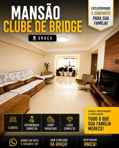 Apartamento com 4 Quartos à venda, 197m² no Graça, Salvador