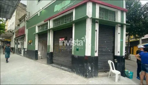 Ponto Comercial para alugar, 153m² no Centro, Santos