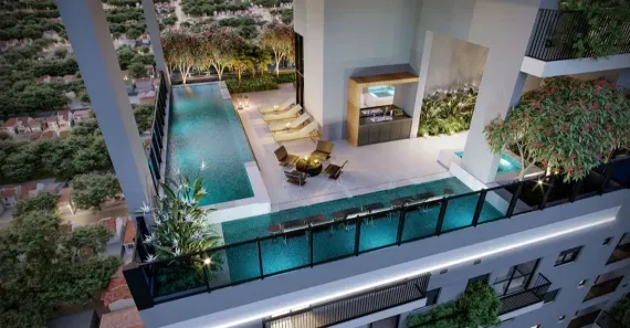 Apartamento com 1 Quarto à venda, 44m² no Setor Bueno, Goiânia
