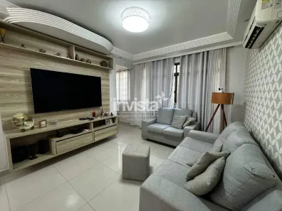 Apartamento com 3 Quartos à venda, 105m² no Ponta da Praia, Santos