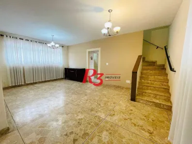 Sobrado com 4 Quartos para alugar, 250m² no Aparecida, Santos