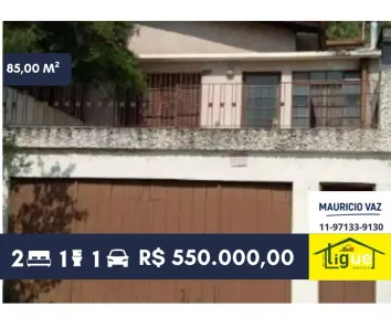 Sobrado com 2 Quartos à venda, 85m² no Jardim Bonfiglioli, São Paulo