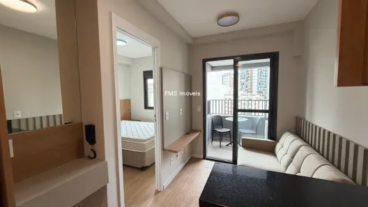 Apartamento com 1 Quarto para alugar, 26m² no Bela Vista, São Paulo