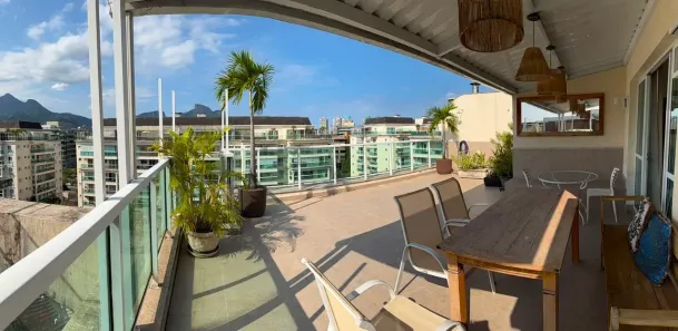 Cobertura com 3 Quartos para alugar, 150m² no Barra da Tijuca, Rio de Janeiro