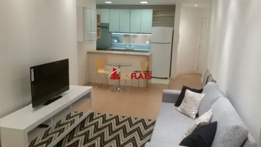 Flat com 2 Quartos para alugar, 75m² no Cidade Monções, São Paulo