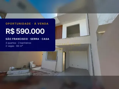 Casa com 3 Quartos à venda, 60m² no São Francisco, Serra