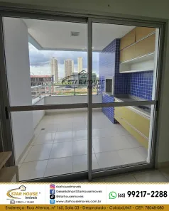 Apartamento com 3 Quartos para alugar, 105m² no Jardim Aclimação, Cuiabá