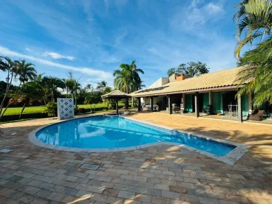 Casa de Condomínio com 4 Quartos para alugar, 450m² no Sítios de Recreio Santa Rosa (Padre Nóbrega), Marília