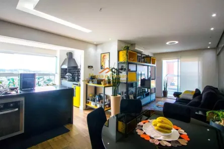 Apartamento com 2 Quartos à venda, 73m² no Vila Alzira, Santo André