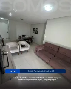 Apartamento com 3 Quartos à venda, 84m² no Centro, Petrolina