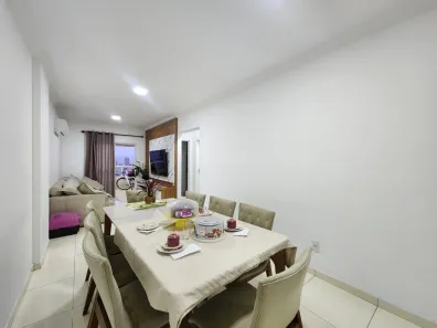 Apartamento com 3 Quartos para alugar, 100m² no Aviação, Praia Grande