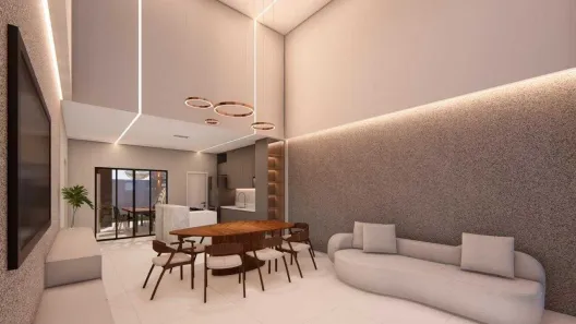 Casa de Condomínio com 3 Quartos à venda, 233m² no Zona de Expansão (Olhos D'Agua), Barra dos Coqueiros